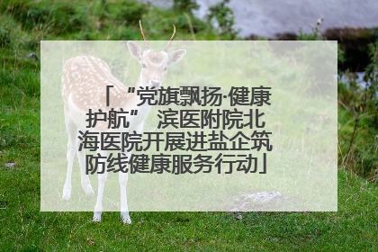 “党旗飘扬·健康护航” 滨医附院北海医院开展进盐企筑防线健康服务行动