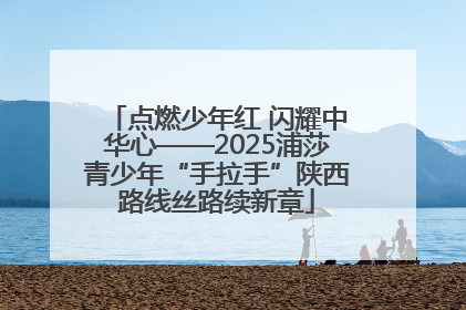 点燃少年红 闪耀中华心——2025浦莎青少年“手拉手”陕西路线丝路续新章