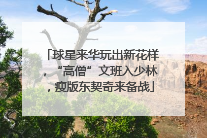 球星来华玩出新花样，“高僧”文班入少林，瘦版东契奇来备战