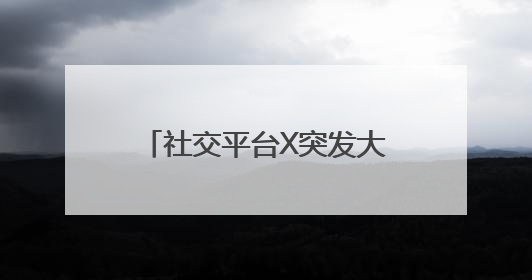 社交平台X突发大规模宕机，马斯克：将专注企业运营
