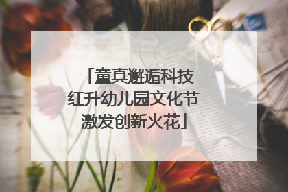 童真邂逅科技 红升幼儿园文化节激发创新火花