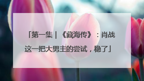 第一集｜《藏海传》：肖战这一把大男主的尝试，稳了