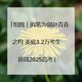 组图｜执笔为剑赴青春之约 娄底3.2万考生迎战2025高考