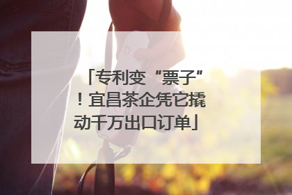 专利变“票子”！宜昌茶企凭它撬动千万出口订单