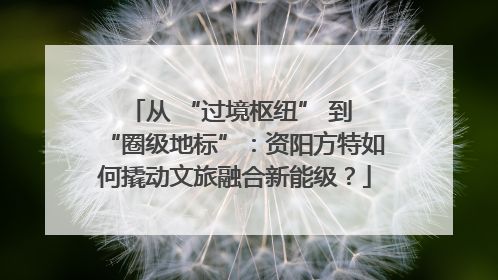 从 “过境枢纽” 到 “圈级地标”：资阳方特如何撬动文旅融合新能级？