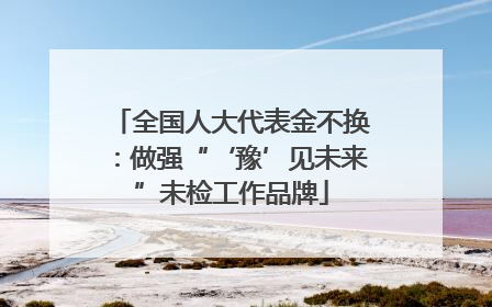 全国人大代表金不换：做强“‘豫’见未来”未检工作品牌