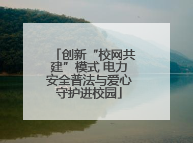 创新“校网共建”模式 电力安全普法与爱心守护进校园