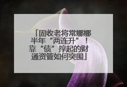 固收老将常娜娜半年“两连升”！靠“债”撑起的财通资管如何突围