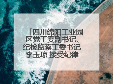 四川绵阳工业园区党工委副书记、纪检监察工委书记李玉琼 接受纪律审查和监察调查