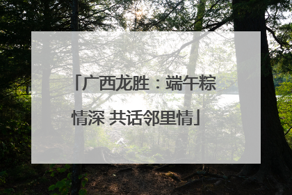 广西龙胜：端午粽情深 共话邻里情
