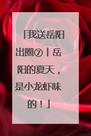 我送岳阳出圈⑦丨岳阳的夏天，是小龙虾味的！