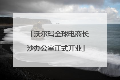 沃尔玛全球电商长沙办公室正式开业