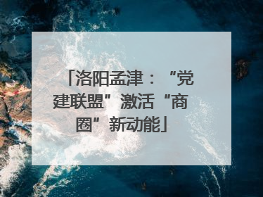 洛阳孟津：“党建联盟”激活“商圈”新动能