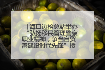 海口边检总站举办“弘扬移民管理警察职业精神，争当自贸港建设时代先锋”授课竞赛和演讲比赛