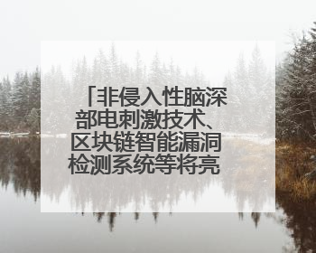 非侵入性脑深部电刺激技术、区块链智能漏洞检测系统等将亮相上交会