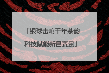 银球击响千年茶韵 科技赋能新昌赛景