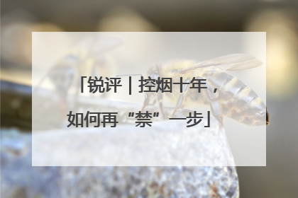 锐评｜控烟十年，如何再“禁”一步