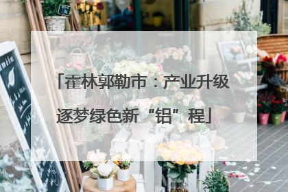 霍林郭勒市：产业升级逐梦绿色新“铝”程