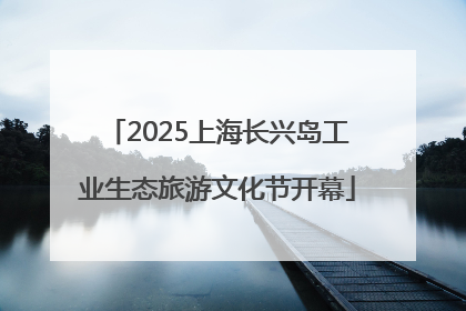2025上海长兴岛工业生态旅游文化节开幕